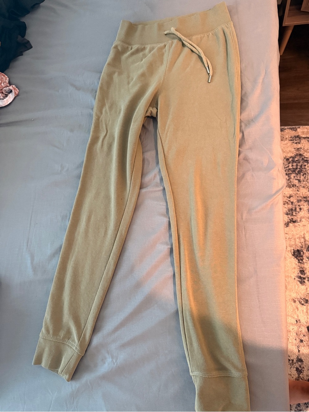 Woman’s Pull-On Drawstring Joggers in Tan